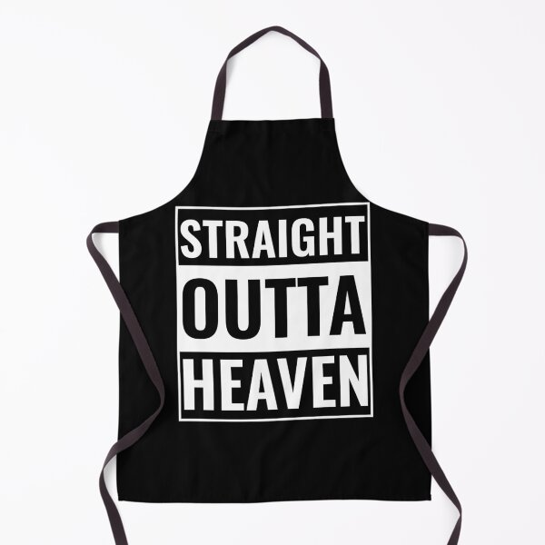 Item preview, Straight Outta Heaven Quarantine Funny Sayings designed and sold by Arctique.
