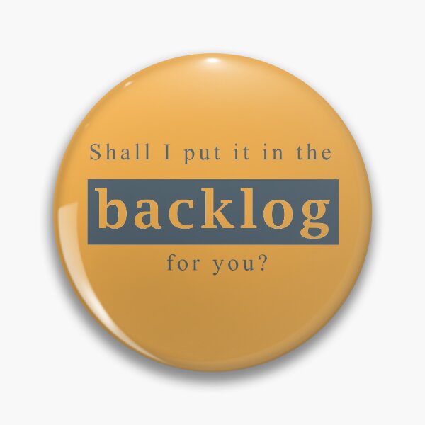 Item preview, Shall I put it in the backlog for you designed and sold by svanaerschot.