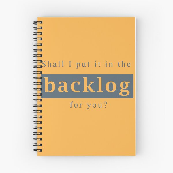 Item preview, Shall I put it in the backlog for you designed and sold by svanaerschot.
