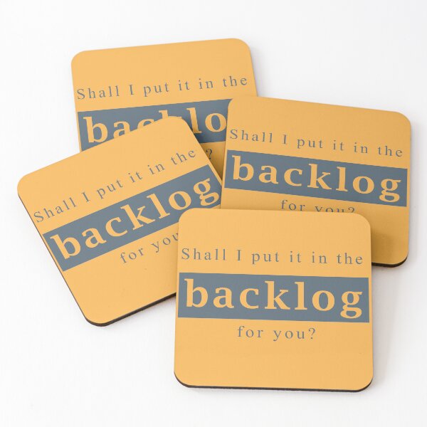 Item preview, Shall I put it in the backlog for you designed and sold by svanaerschot.