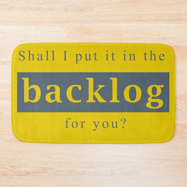 Item preview, Shall I put it in the backlog for you designed and sold by svanaerschot.