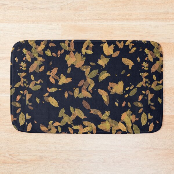 Item preview, Leaf pattern yellow designed and sold by CricketDoodles.