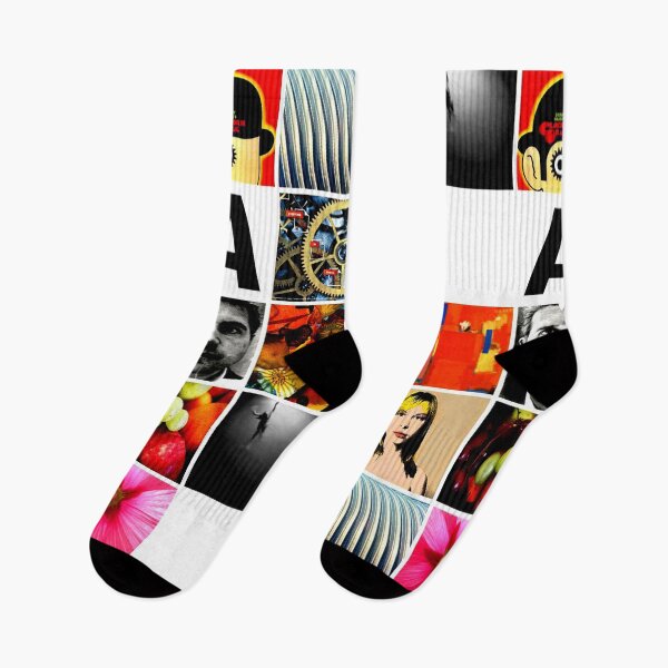 Item preview, Modern Art Grid Fine Art with Francis Bacon, Kerouac, Clockwork Orange designed and sold by KALEIDOSCOPE UK.
