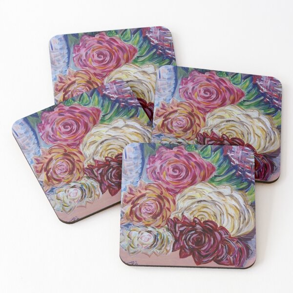 Item preview, Roses on a table designed and sold by ThereseLyssia.