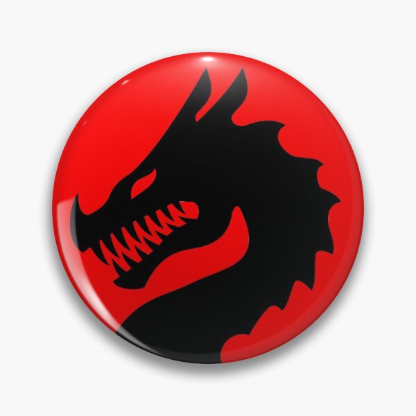 Item preview, Red Luck Dragon Design, Luck Dragon Gifts Logo Design, Valkyrie War Dragon designed and sold by LuckDragonGifts.