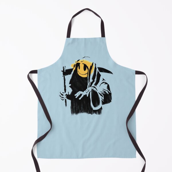 Item preview, Reaper with smile face - Banksy graffiti designed and sold by portokalis.