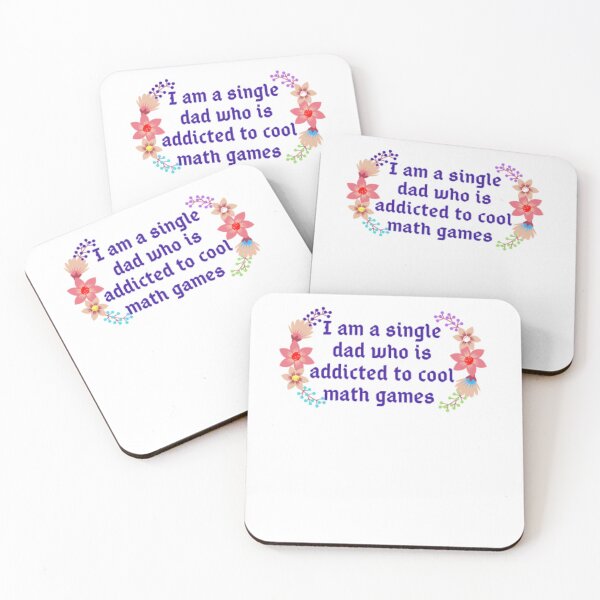 Item preview, I am a single dad who is addicted to cool math games  designed and sold by Trend Shopping.