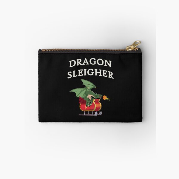 Item preview, Dragon Sleigher - Funny Feel Good Christmas Distressed Design designed and sold by Dorkification.