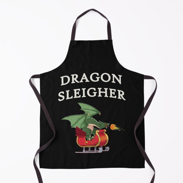 Item preview, Dragon Sleigher - Funny Feel Good Christmas Distressed Design designed and sold by Dorkification.
