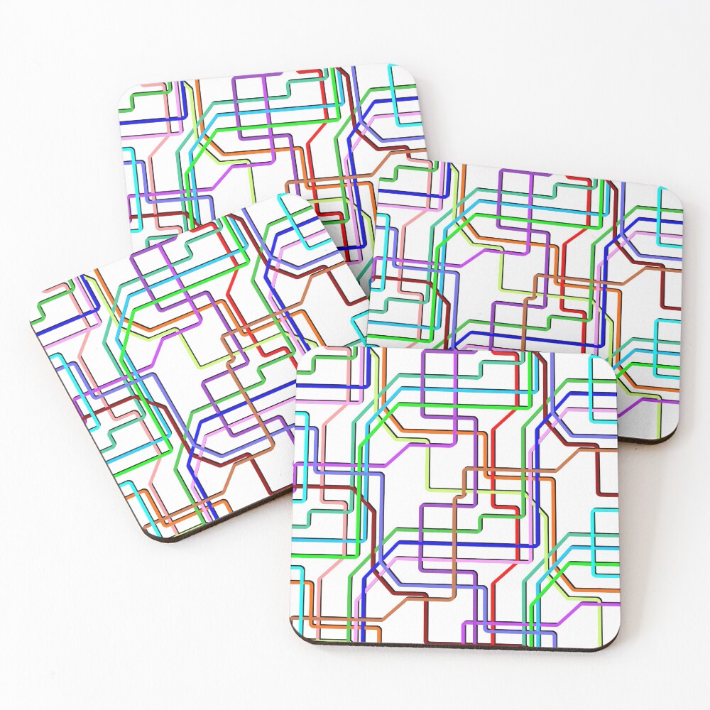 Item preview, Coasters (Set of 4) designed and sold by implexity.