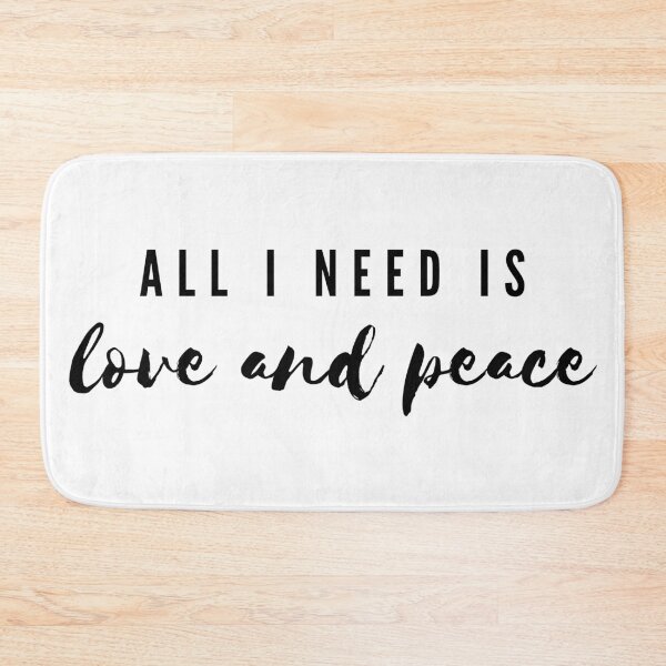 Item preview, Quote | All I Need Is Love And Peace  designed and sold by cattiktoks1718.
