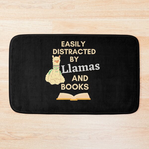 Item preview, Easily Distracted by Llamas and books designed and sold by Echo Dusk.
