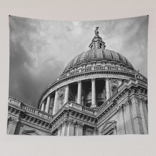 Item preview, Black And White St. Pauls Cathedral London designed and sold by comcamworld.