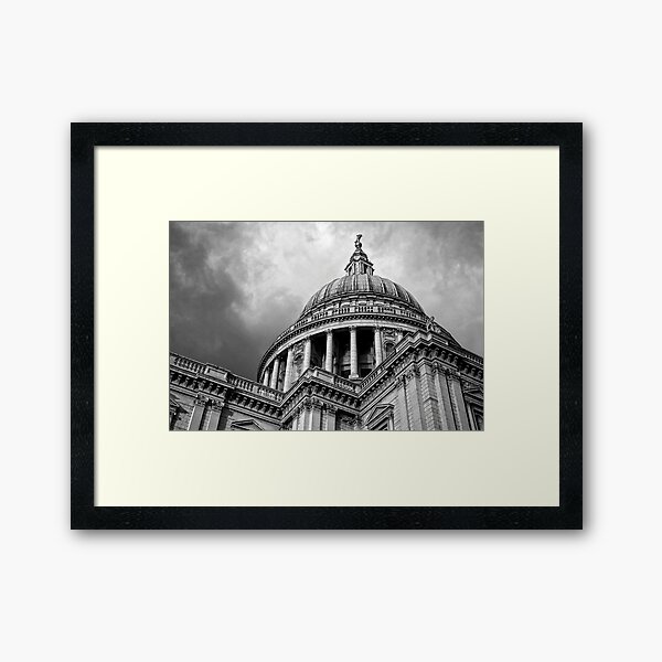 Item preview, Black And White St. Pauls Cathedral London designed and sold by comcamworld.