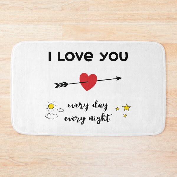 Item preview, I Love You Every Day - Every Night designed and sold by suwarnaadi.