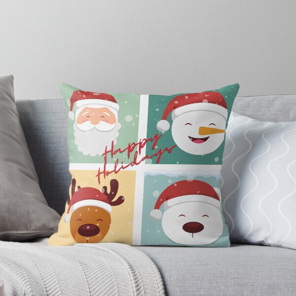 Item preview, Happy Holidays, Snowflakes and Christmasy Vibes, Pattern designed and sold by pajicm.