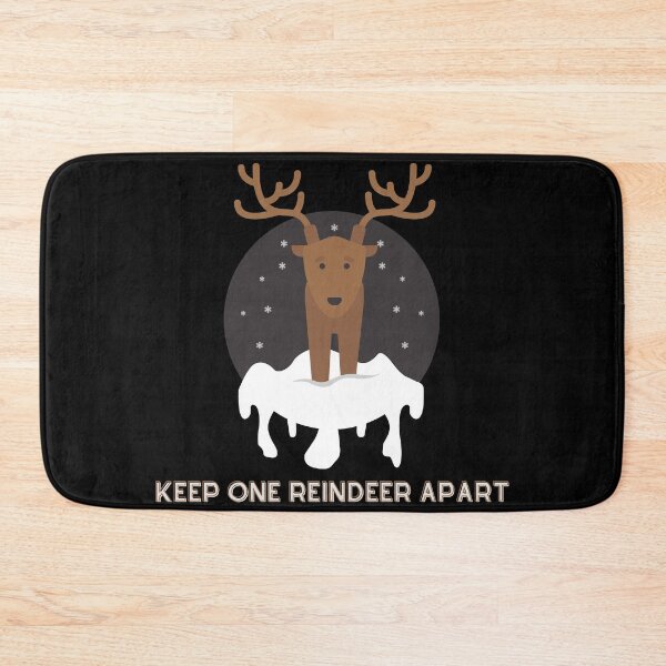 Item preview, Keep One Reindeer Apart - Funny Gift for Christmas designed and sold by Irelene.