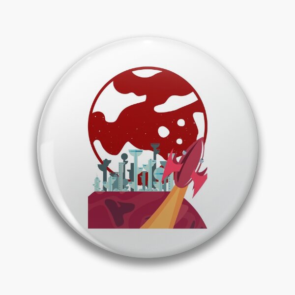 Item preview, City on Mars Red Planet 2 designed and sold by kyds.