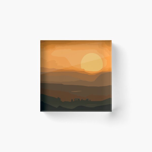 Artikelvorschau, Sonnenuntergangsansicht entworfen und verkauft von blueocan.