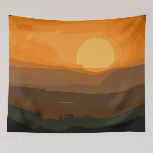 Artikelvorschau, Sonnenuntergangsansicht entworfen und verkauft von blueocan.