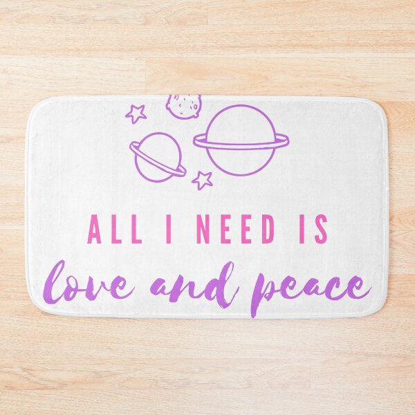 Item preview, Quote | All I Need Is Love And Peace  designed and sold by cattiktoks1718.