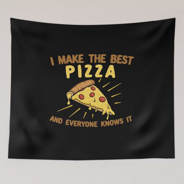 Item preview, I Make The Best Pizza and Everyone Knows It designed and sold by Kawaiindoodle.