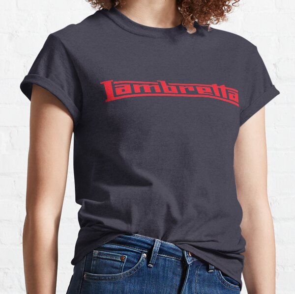 Lambretta Logo (Red) Classic T-Shirt