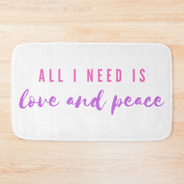 Item preview, Quote | All I Need Is Love And Peace  designed and sold by cattiktoks1718.
