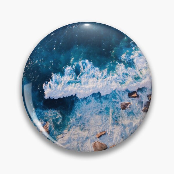 Item preview,  Waves and rocks designed and sold by Imakeyouhappy.