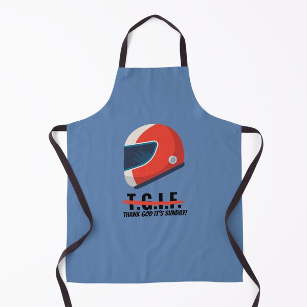 Item preview, Thank god it's Sunday! Helmet logo with text designed and sold by CaptainWheels.