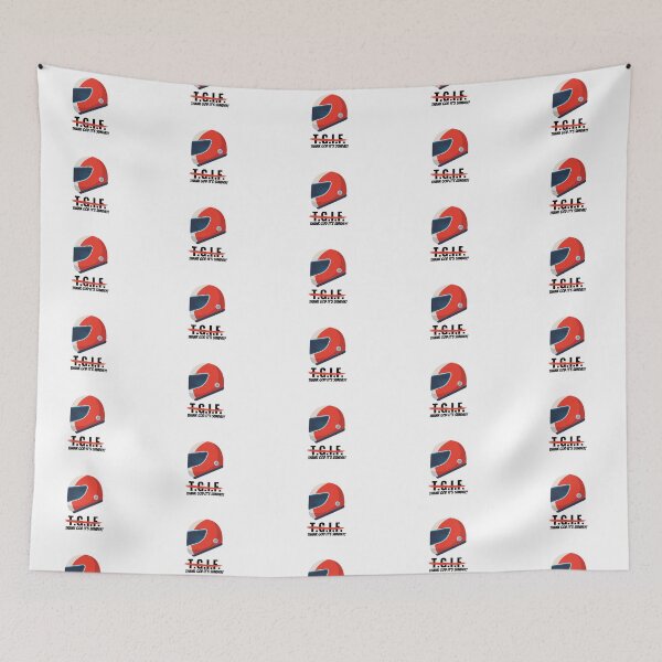 Item preview, Thank god it's Sunday! Helmet logo with text designed and sold by CaptainWheels.