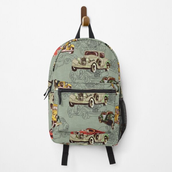 Item preview, Watercolor retro cars pattern designed and sold by RoyalPeople.