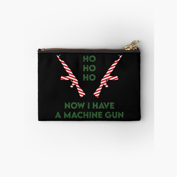 Item preview, Ho Ho Ho, Now I Have A Machine Gun designed and sold by Swirlstache.