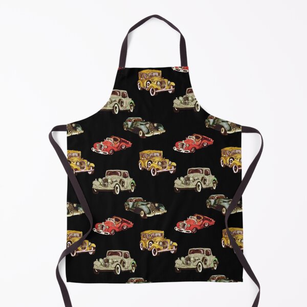 Item preview, Watercolor retro cars pattern designed and sold by RoyalPeople.