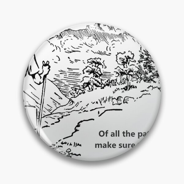 Item preview, Hiking - John Muir Quote designed and sold by mdritch.