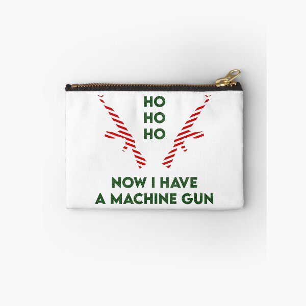 Item preview, Ho Ho Ho, Now I Have A Machine Gun designed and sold by Swirlstache.