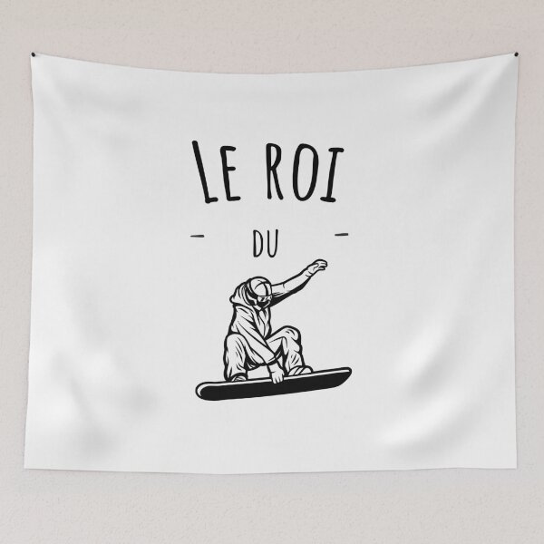 Item preview, The king of snowboarding designed and sold by Curlyhaire.