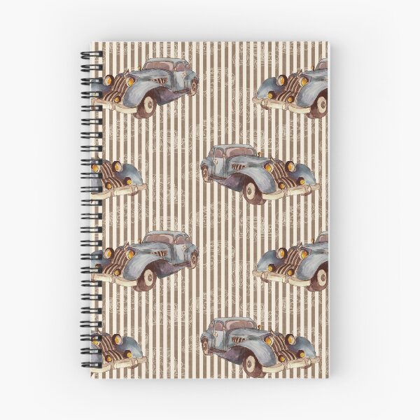 Item preview, Watercolor retro cars pattern designed and sold by RoyalPeople.
