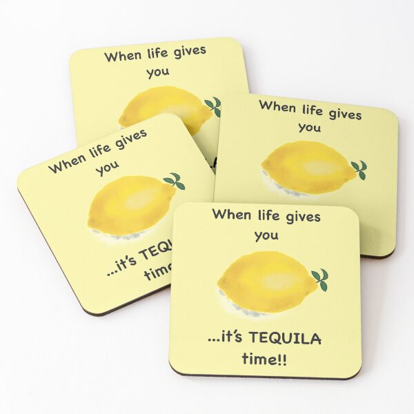 Item preview, When Life gives you Lemons...its TEQUILA time! designed and sold by artbysarahallen.