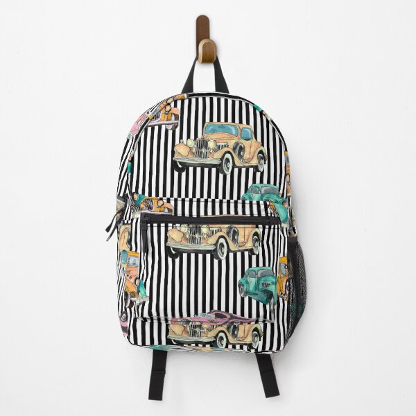Item preview, Watercolor retro cars pattern designed and sold by RoyalPeople.
