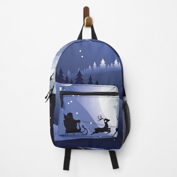Item preview, Flying Santa and Winter Forest 2 designed and sold by AnnArtshock.