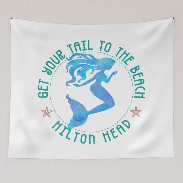 Item preview, Hilton Head South Carolina Mermaid Vacation Gear designed and sold by Futurebeachbum.