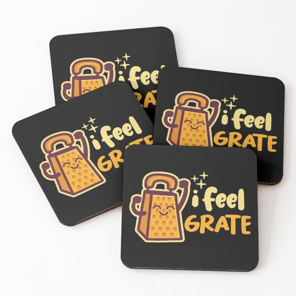 Item preview, I Feel Grate Funny Pun on Dark designed and sold by miftake.
