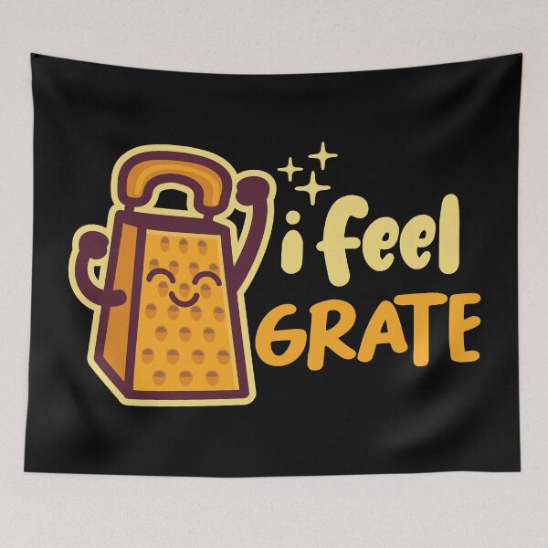 Item preview, I Feel Grate Funny Pun on Dark designed and sold by miftake.