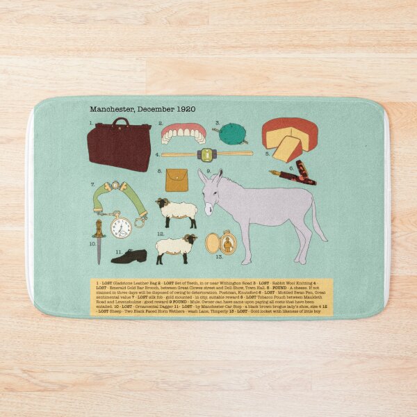 Item preview, Lost & Found - Manchester - 1920  designed and sold by mirandaelder.