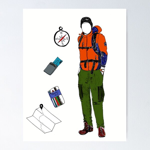 Item preview, The Traveller designed and sold by ummz.