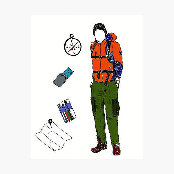 Item preview, The Traveller designed and sold by ummz.