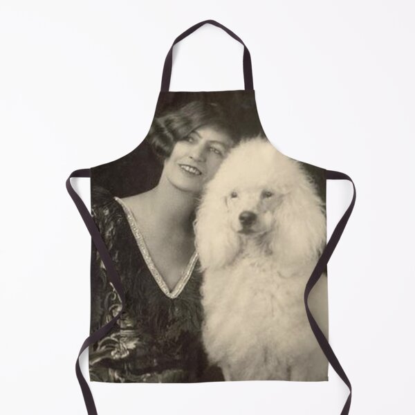 Item preview, Poodle vintage photo cute pet dog dos pets puppy sweet with girl designed and sold by Coolstuff4you71.