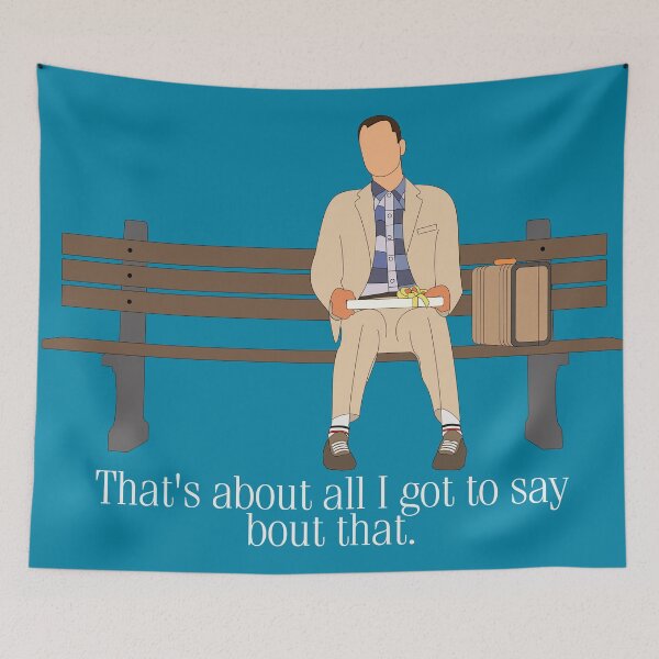 Item preview, Forrest Gump - "Todo lo que tengo que decir sobre eso" designed and sold by BeTheKooK.