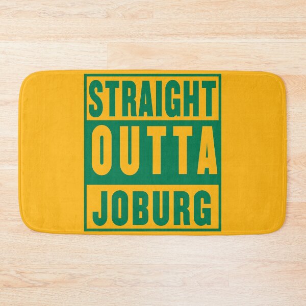 Item preview, straight outta joberg - gold designed and sold by fooleproof.
